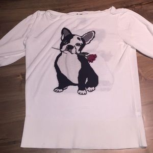 Boston Terrier 3/4 sleeve shirt